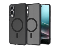 Etui do telefonów SPIGEN Ultra Hybrid Mag Magsafe do Galaxy S25 Edge Frost Black ACS09419